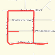 A run mapped on 08/14/2010