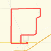 08/14/2010 Route Run route image