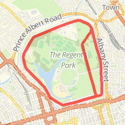 2wice around regents park