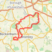 19.89km hike on 25/05/2013