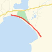 A run mapped on 15/08/2010 Keel Beach