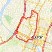 A 7.22 mi Run / Jog mapped on Sat May 25 2013