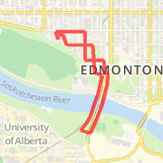 Easy 4K run across the river