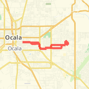 A  route mapped on Mon May 27 2013