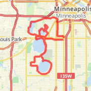 8/16/10 Bike Ride route image