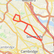 A 5.42 mi Run / Jog mapped on Tue May 28 2013