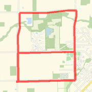 A run mapped on 08/18/2010