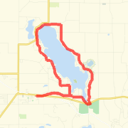 Gull Lake 15 miles