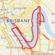 10K run Kangaroo Point