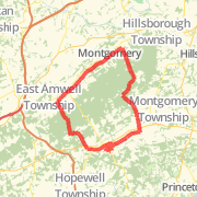 Jack's 22 mi Tri-county Sourland loop