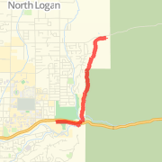Logan Ranger Station To Green Canyon Water Plant
