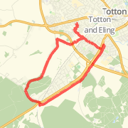A 6.09 mi Walk mapped on Wed May 29 2013