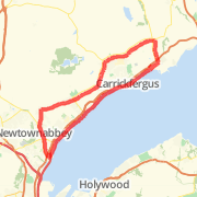 A run mapped on 08/20/2010