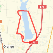 A 12.39 mi Bike Ride mapped on Thu May 30 2013