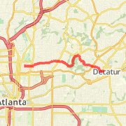 Midtown to the CVS in Decatur Alt