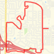 Loopy 6 mile route