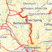 rock creek ride from bike rack