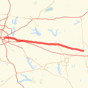Dallas to Gladewater