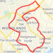 6.0 mile Run Route-Shadowbend