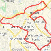 7.0 mile Run Route-Shadowbend with 5.6 mile option