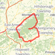 24.5 Sourland Actual Route with detour
