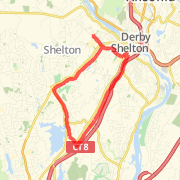 108 to trap falls to bridgeport ave to perry ave run 11.5 miles