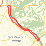 A 15.12 mi Bike Ride mapped on Sat Jun 01 2013