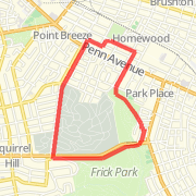 Frick Park Forbes Dallas Loop