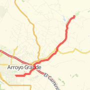 A  route mapped on Sun Jun 02 2013