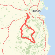 A 108.18 km Bike Ride mapped on Mon Jun 03 2013
