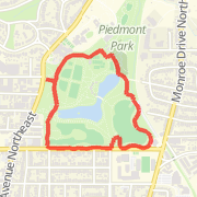 A run mapped on 08/25/2010