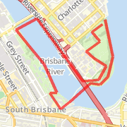 5km Southbank loop