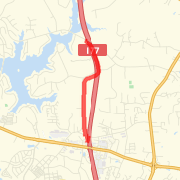 A 4.54 mi Run / Jog mapped on Tue Jun 04 2013