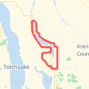 20 Mile run around Intermediate Lake