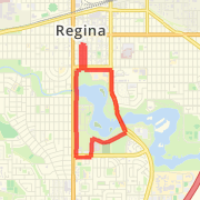 YMCA long route around the lake