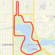 YMCA short run around the lake