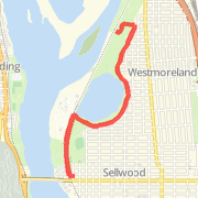 A 3.65 mi Run / Jog mapped on Tue Jun 04 2013