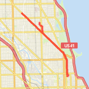 Where Liz walked in Chicago today.
