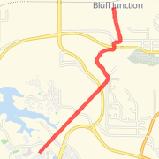 4.0 mile O&amp;B north from campus