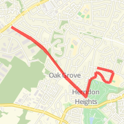 Herndon: to Sterling Rd. and back