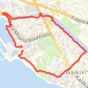 Waikiki road run