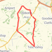 08/29/2010 Route - abbotts ann - middle wallop - redrice