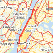 Houston to GWB via West Side Rec Path