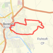 A 4.76 mi Run / Jog mapped on Thu Jun 06 2013