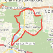 5,48 Km walk sur07/06/2013
