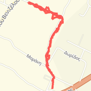 2.56 km run, interval training on 07/06/2013