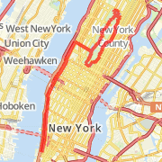 Chambers to Central Park 1 lap