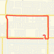 To Minton Malabar Jupiter loop 4.67 miles