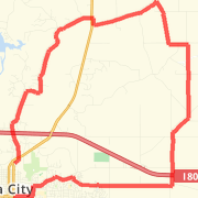 hedgeball route Bike Ride route image