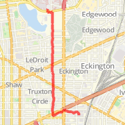 1.97 mi Run in Washington D.C. on Jun 8, 2013, 1:58 PM